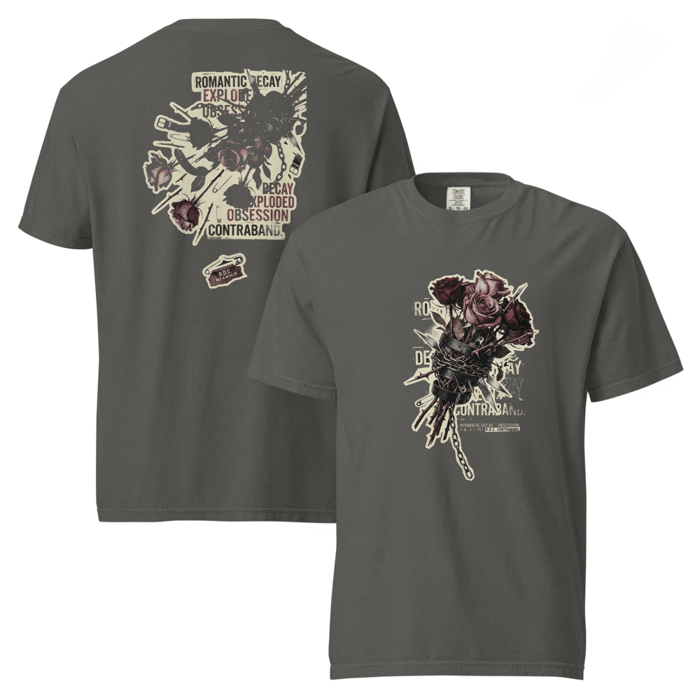 Romantic Decay T-Shirt – Dark Gothic Rosen